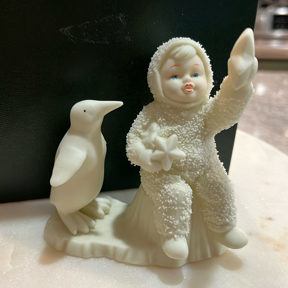 Snowbabies Dept 56. “Wishing on a Star “